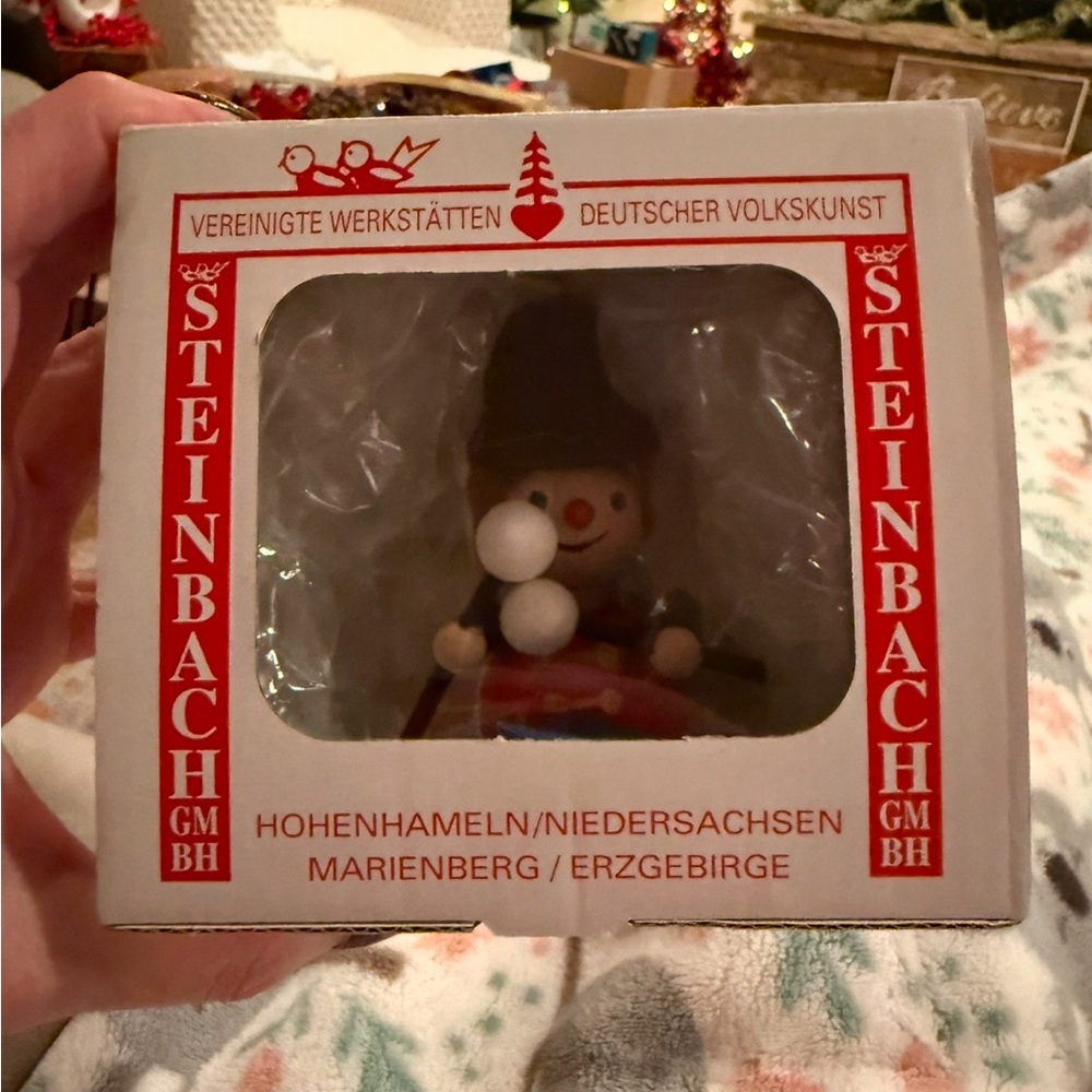 BNWT In Box Steinbach Handmade Wood Ornament. Compare To $29+Used. RARE!!! - Picture 7 of 8
